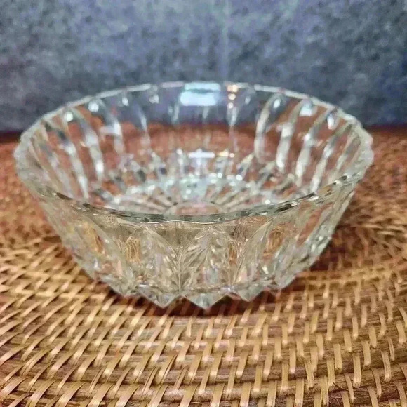 Cut Glass LEVER Design 20th Vintage Art Nouveau Deco France - Picture 2 of 10